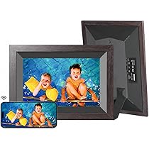 KODAK 10インチ 木製 デジタルフォトフレーム 1280x800